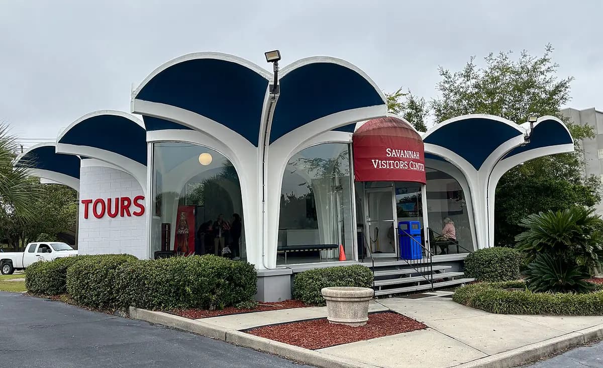 Savannah Visitors Center on Martin Luther King Jr. Boulevard